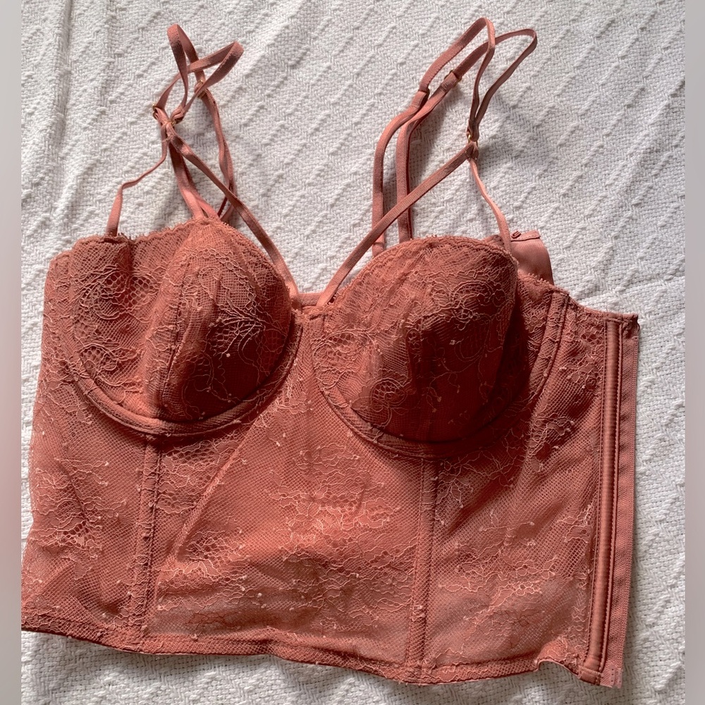 Victoria Secret Coral Bustier